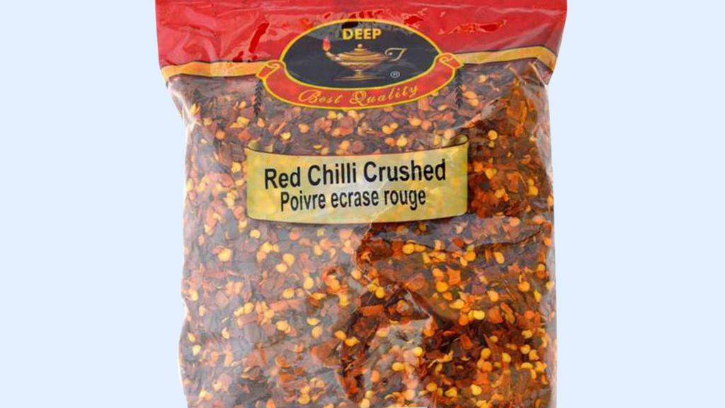 Red Chill Crushed · (7 oz.) Red Pepper Flakes or popularly known Crushed Red Pepper are dried cayenne peppers that have been crushed.