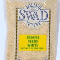 Sesame Seeds White · (7 oz.) Hulled sesame seeds