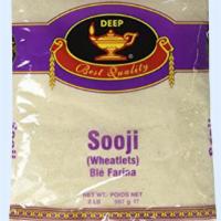 Sooji · (32 oz.) Sooji Flour is commonly known as semolina flour and is made from purified wheat.