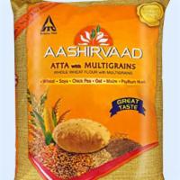 Aashirvaad Atta (With Multigrain) · (160 oz.) AASHIRVAAD Atta with Multigrains gives you the wholesome goodness of six different...