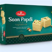 Soan Papri Vegetable Oil · (8.8 oz.)  It is usually cube-shaped or served as flakes, and has a crisp and flaky texture....