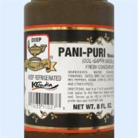 Pani Puri Masala Concentrate · (8 oz.) Made of fresh coriander leaves, salt, citric acid, cumin, chillies and spices. This ...