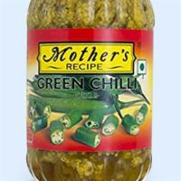 Chilli Pickle · (17.6 oz.)Popular Indian condiment, with spicy peppers pickled in oil, vinegar and lots of s...