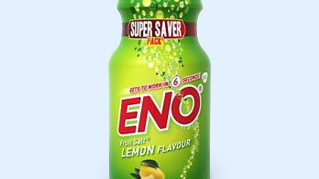 Eno Lemon Flavour · (3.5 oz.) Provides quick relief from acidity. It works on all the symptoms of acidity, including a sour taste in the mouth, burning in the throat, burning in the chest, stomach discomfort, heaviness and burning in the stomach.