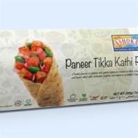 Paneer Kathi Roll · (7 oz.)  Warm, layered parathas filled with spicy paneer, mixed peppers and sweet caramelize...