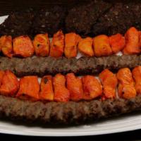 Additional skewers or patty of kabob · Extra kabob skewer or patty you can add to your order.  Please specify which one you like (M...