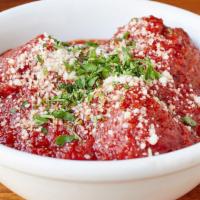 Meatballs (3 For) · Tony's signature meatballs with pork and beef, simmered in homemade tomato sauce