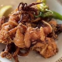 Calamari · Fried shiokoji marinated Monterey Bay squid