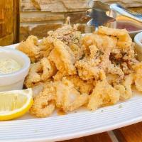 Calamari · Flash-fried and served with cocktail and remoulade sauces.