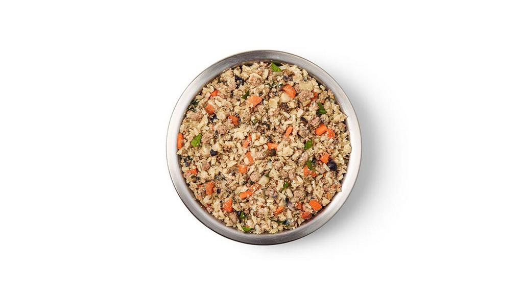 Lamb & Brown Rice · The JustFoodForDogs Lamb & Brown Rice recipe is a delicious and well-balanced diet made with human-edible ground lamb. It's high in calories and controlled in protein, making it the ideal maintenance diet for older dogs, or dogs with smaller appetites. This isn't your ordinary lamb and rice dog food, this is real food for real good dogs.