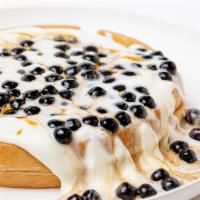 Combo 1 · Your choice of Mochi Waffle with Cheese Cream, Boba , Black Sugar. All Topping will be on th...