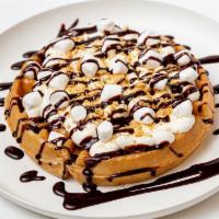 Combo 2 · Your Choice of Mochi Waffle with Oreo Crumbs , Whipped Cream & Chocolate syrup . All topping...