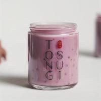 Z13. Taro & ube sago 芋香紫薯西米撈 (Vegan) · Fresh taro and ube cubes, tapiocas slow cooked in coconut milk