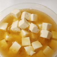 Tofu soup · miso soup with alots of tofu