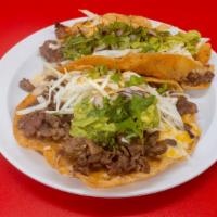 Que Rico Taco · Our que rico taco! Is a cross between the vampiro taco and quesabirria! It is so mouth-water...