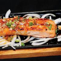 S-5. Salmon Teriyaki · Charbroiled filet salmon topped with house made teriyaki sauce.