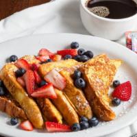 Pancake or French Toast · A stack of three.