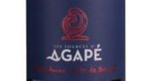 BEAUJOLAIS, Bottle, Agape, 2019 · Winery: The Les Sources d´Agapé
Appellation: Beaujolais
Wine Name: Sources of Agape
Variety: 100% Gamay