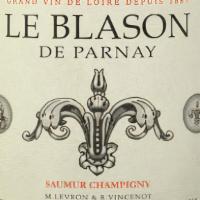 SAUMUR-CHAMPIGNY, Bottle, Château de Parnay, 2018 · Winery: Château de Parnay
Wine Name: Le Blason
Appellation : AOP  Saumur-Champigny
Grape var...