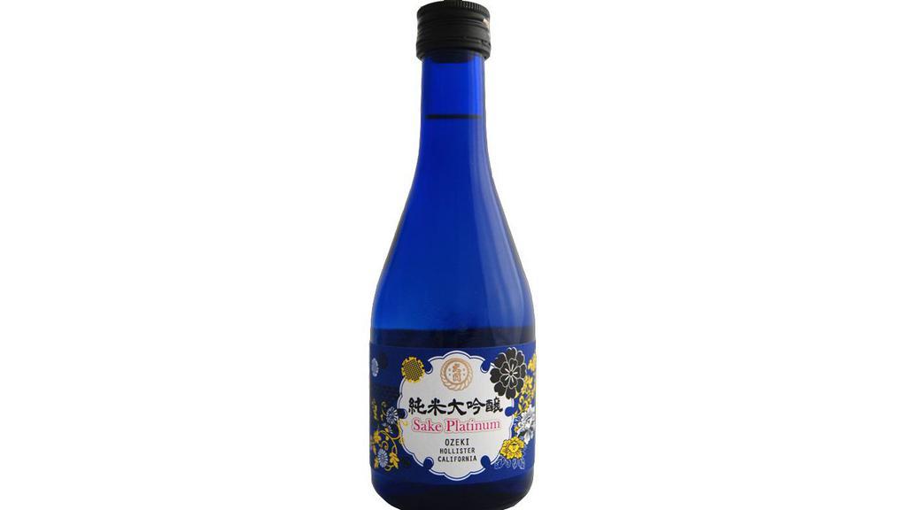 Ozeki Platinum sake · 