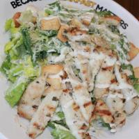 Caesar Salad · The Classical One but with a homey touch. Romaine lettuce, Parmesan cheese, croutons, and Ca...