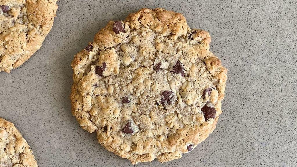 Oatmeal Chocolate Chip · Our oatmeal cookie, thoroughly dotted with your favorite chocolate chips.