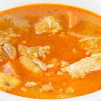 Curry Chicken · Chicken, potatoes and carrot, cooked in Indian-style curry sauce.