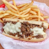 Original Cheesesteak · Comes with a bag of chips