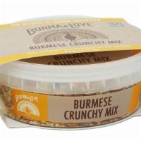 Burmese Crunchy Mix · Our Burmese Crunchy Mix is a medley of roasted peanuts, garlic chips, chickpeas, sunflower s...