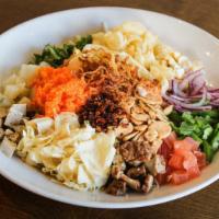 Rainbow Salad · *STAFF FAVORITE* This salad boasts 22 ingredients including four types of tofu, green papaya...