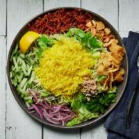 Mango Salad · Vegan, gluten-free. This delicious sweet and tart salad with pickled mango is tossed with ca...