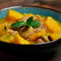 Pumpkin Pork Stew · Gluten-free. A rich, homey stew of tender kabocha squash or tender pork, ginger, turmeric, o...