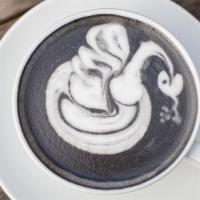 black swan · organic activated charcoal, honey, SPRO, milk