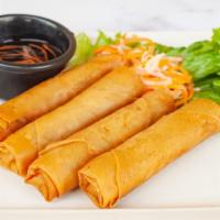 A3. Vietnamese Fried Egg Rolls · Cha gio. 4 pieces.