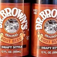 Dr. Brown - Root Beer · 12 ounce glass bottle