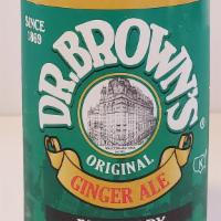 Dr. Brown - Ginger Ale · 12 ounce glass bottle