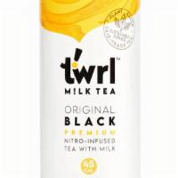 Twrl Original Black Milk Tea (plant based) · An Ode to Milk Tea
Our Original Black Milk Tea pays homage the first modern milk tea born on...