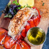 *Special Broiled 8oz Main Lobster Tail · Lemon, Drawn Butter