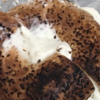 Bagel with Cream Cheese · Toasted bagel with cream cheese