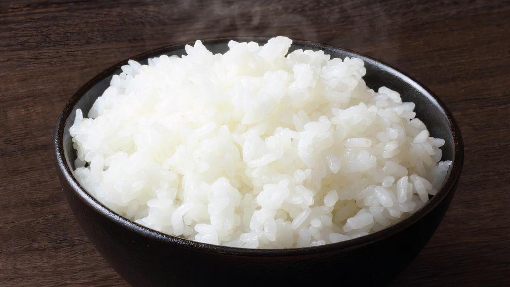 Rice · Steamed white rice