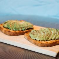 Avocado Ghee Toast  · Gluten-free avocado toast with ghee, salt, and pepper