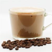 Keto Coffee · Enjoy a double shot of Red Bay espresso, steamed milk, collagen, and MCT oil