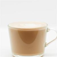 Caffe Latte · Enjoy a double shot of Red Bay espresso and steamed milk