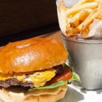 Town Filet Smash Burger · House ground premium filet burger, little gem lettuce, tomato, house sauce, American cheese,...