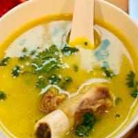 Aalni Mutton · Hot, fresh and delicious Goat Mutton Soup.