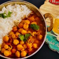 Chole Masala · Tasty delicious Chole served with Rice