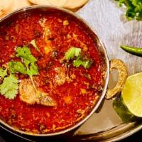 Mutton Rassa Kolhapuri · Goat Mutton curry with special spices from Maharashtra's kolhapur region