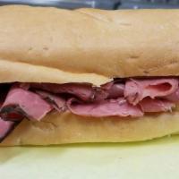 Pastrami Sandwich · pastrami on your choice of bread, choice of sauce, cheese, veggies and condiments