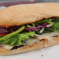 Ham & Turkey Sandwich · Ham & Turkey Sandwich on your choice of roll, sauce, cheese & veggies