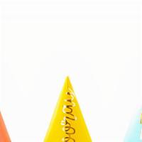 Party Hats · Make your birthday an interactive celebration with these cheerful party hats. The scalloped ...
